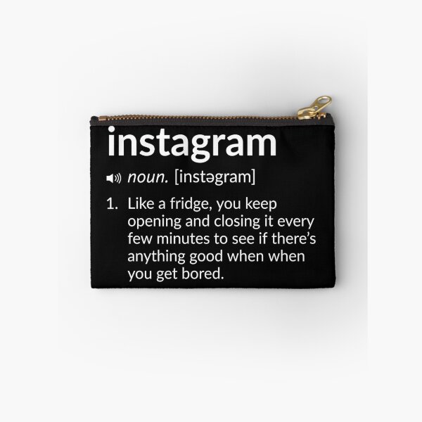 Item preview, Funny Definition: Instagram  designed and sold by T-ShirtGuy.