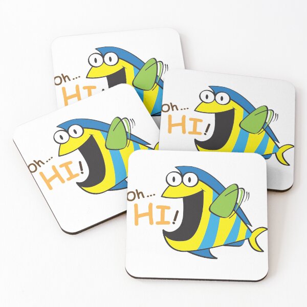 Item preview, Fish World - Oh Hi! designed and sold by JuicyIdeasStudio.