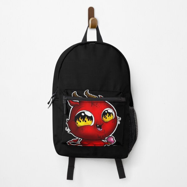 Item preview, Cute devil eating meliting ice cream - Fiery eyes designed and sold by HoreaCatalin.
