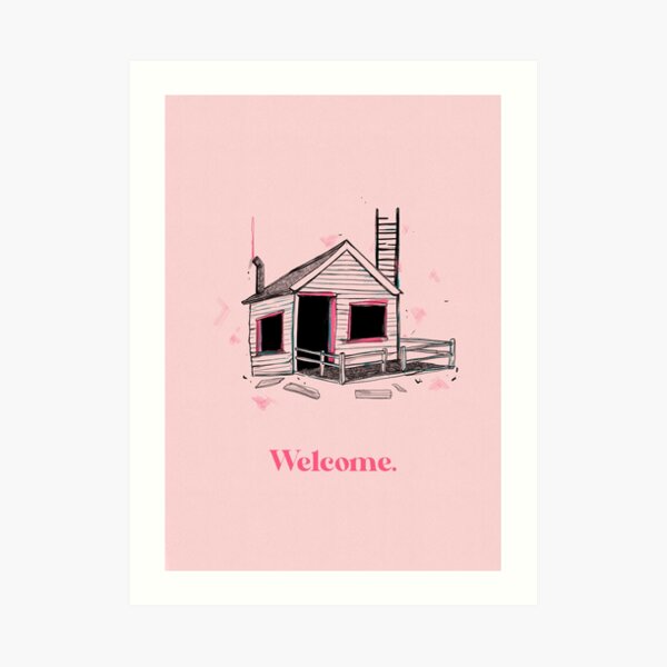 Welcome home Art Print