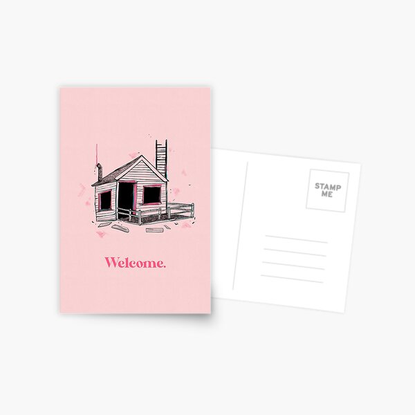 Welcome home Postcard