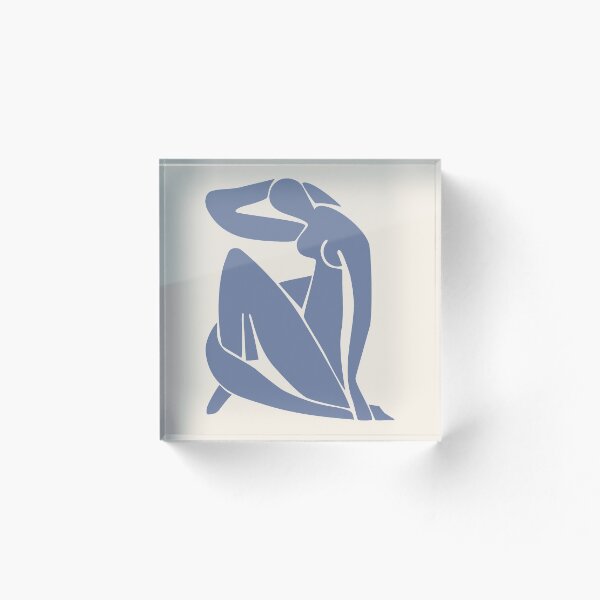 Item preview, Henri Matisse Nude. Paper Decoupes Art Blue, Matisse Cutout's designed and sold by re-make-.