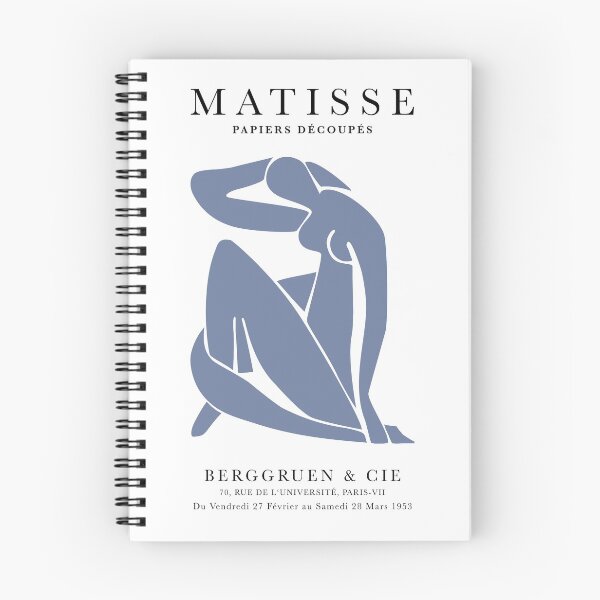 Item preview, Henri Matisse Nude. Paper Decoupes Art Blue, Matisse Cutout's designed and sold by re-make-.