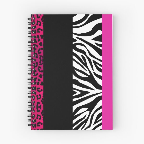 Item preview, Hot Pink Zebra and Leopard Animal Print Stripes designed and sold by JannaSalak.