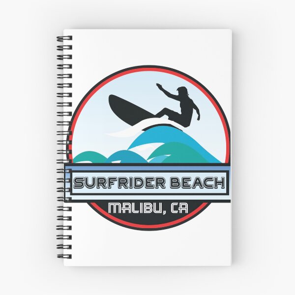 Item preview, Surfing SURFRIDER BEACH MALIBU California Surf Surfer Surfboard Waves Ocean Beach Vacation designed and sold by DESTINATIONS DECAL.