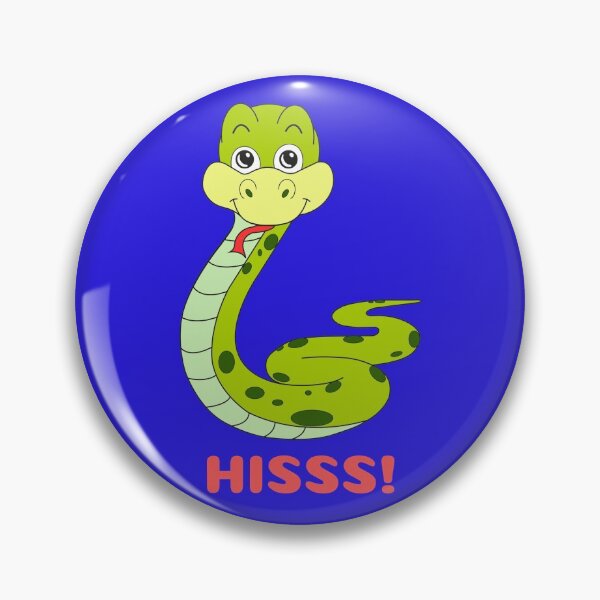 Item preview, Cute Cartoon Snake, Orange Blue Hiss Noise designed and sold by WearItOwnIt.