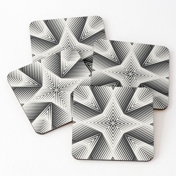 Item preview, Black and White Geometric Pattern No.39 designed and sold by venella.
