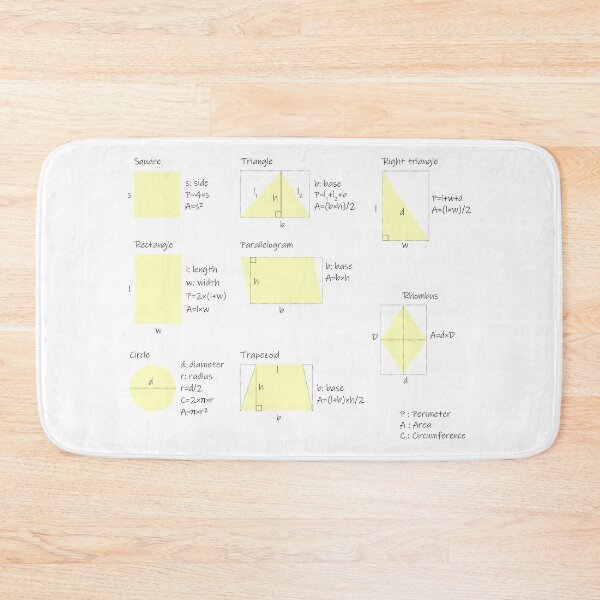 Item preview, the area and the perimeter formula-pack of stickers designed and sold by CSouissi.