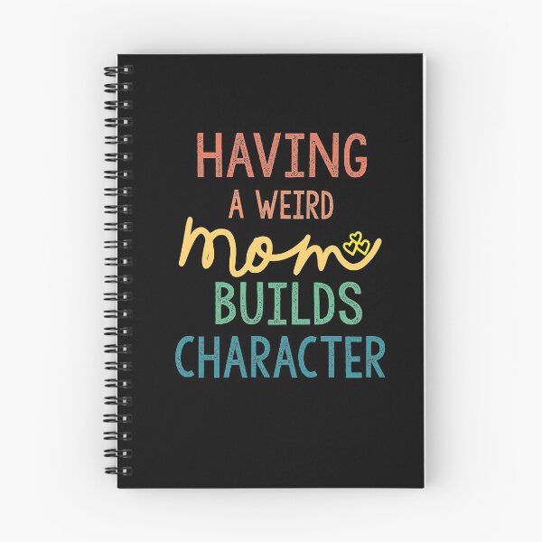 Item preview, Having A Weird Mom Builds Character designed and sold by Heddar Badreddine.
