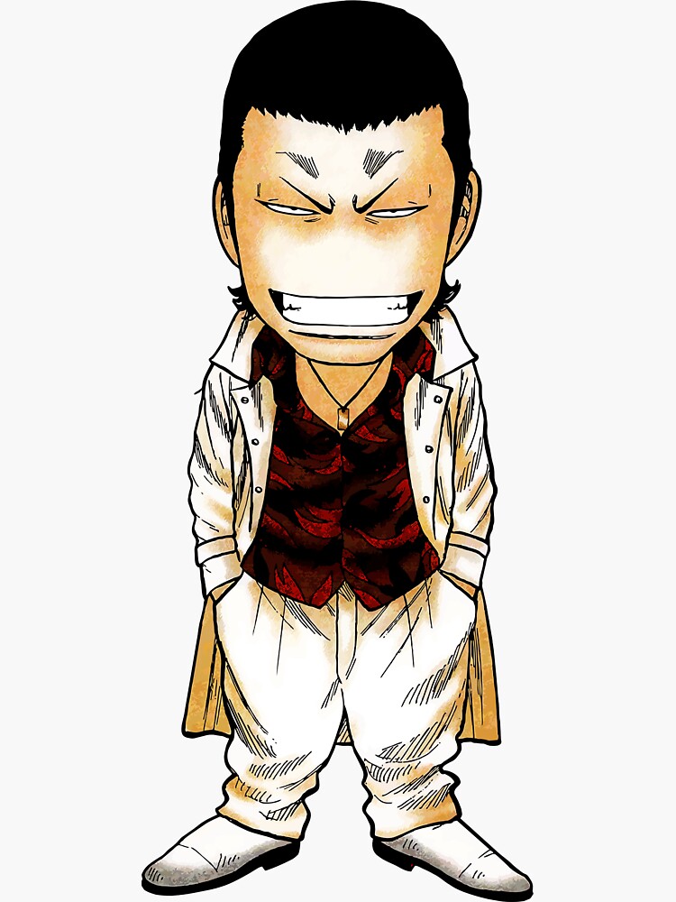 "katagiri ken chibi crows zero art" Sticker for Sale by viojikristin