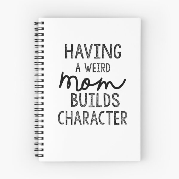 Item preview, Having A Weird Mom Builds Character designed and sold by Heddar Badreddine.