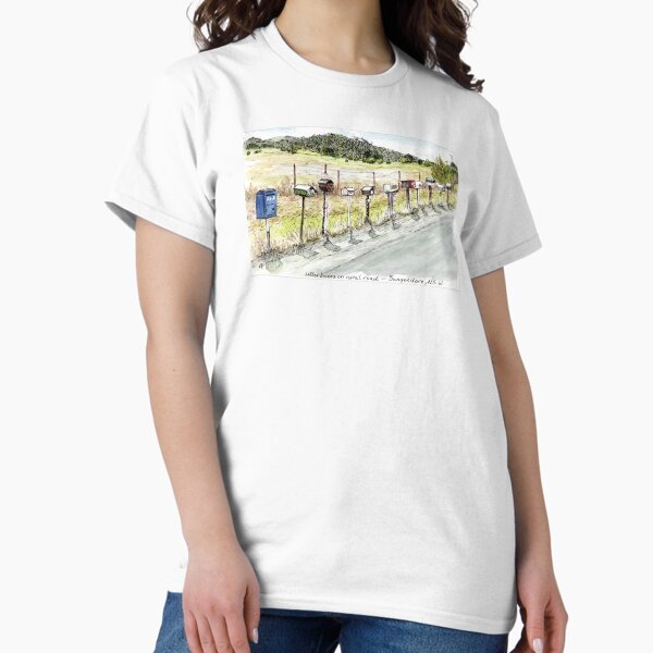 Australian Scene - Letterboxes Classic T-Shirt