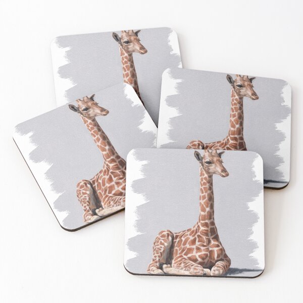 Item preview, Baby Giraffe Painting designed and sold by Rachel Stribbling.