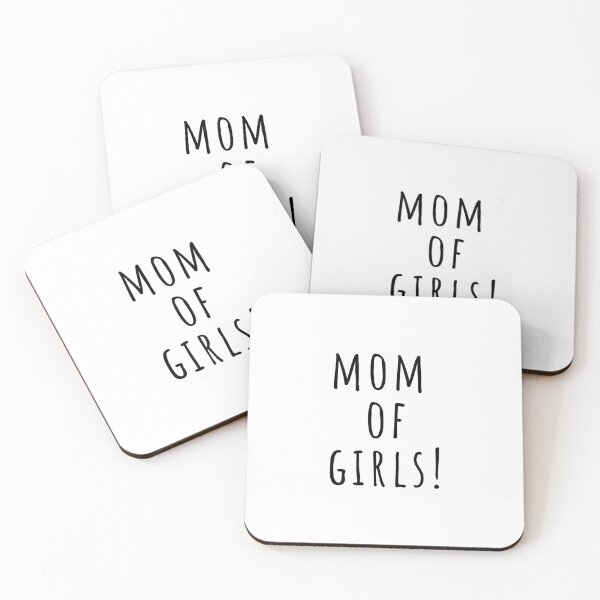 Item preview, Mom of girls ! design designed and sold by sostar.