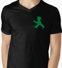 Ampelmännchen T-shirt col V homme