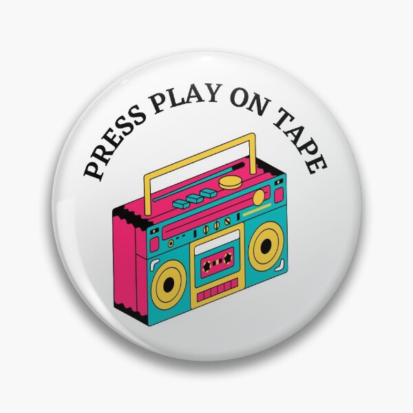 Item preview, PRESS PLAY ON TAPE  designed and sold by GentArt.