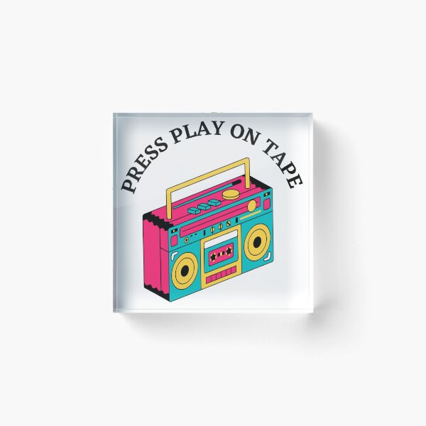 Item preview, PRESS PLAY ON TAPE  designed and sold by GentArt.