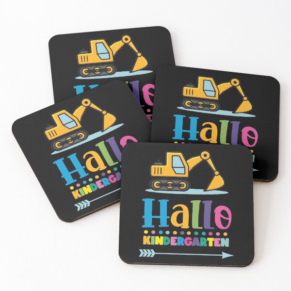 Item preview, Bagger Hello Kindergarten - Kita boys kindergarten child designed and sold by Lenny Stahl.