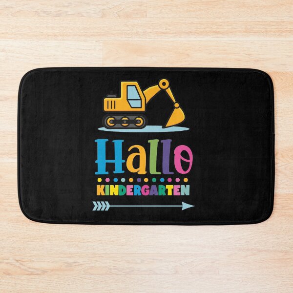 Item preview, Bagger Hello Kindergarten - Kita boys kindergarten child designed and sold by Lenny Stahl.