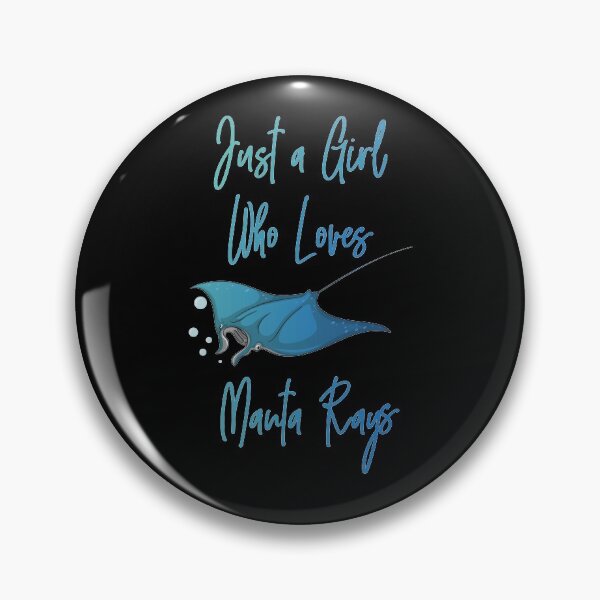 Item preview, Manta Rays Just a girl who loves Manta Rays women girls designed and sold by Lenny Stahl.