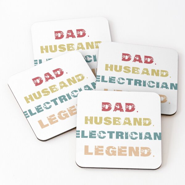 Item preview, Electrician Dad ,Dad Husband Electrician Legend designed and sold by BrahimAz.