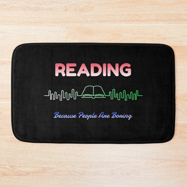 Item preview, Reading Because People are Boring designed and sold by RusticHouse.