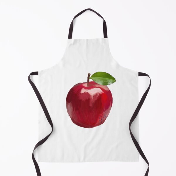 Item preview, Oil Painting Red Apple Emoji by ghostflowerart designed and sold by ghostflowerl.