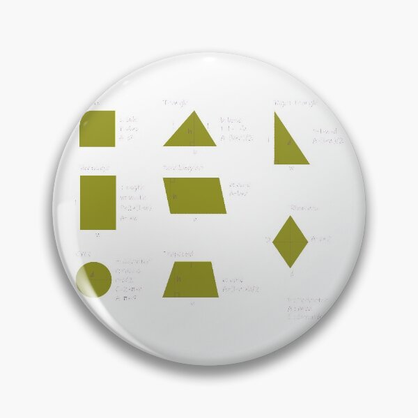 Item preview,  the area and the perimeter formula-pack of stickers designed and sold by CSouissi.