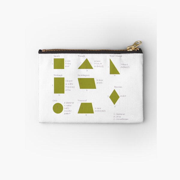 Item preview,  the area and the perimeter formula-pack of stickers designed and sold by CSouissi.