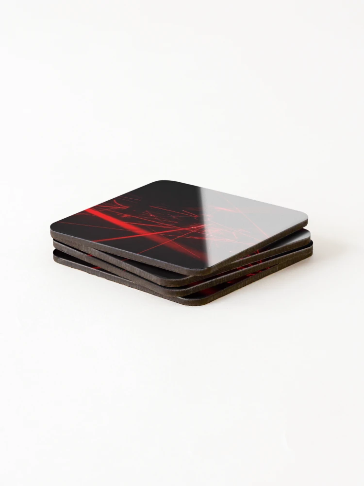 Thumbnail 4 of 5, Coasters (Set of 4), Laser game designed and sold by ReevaliteStore.