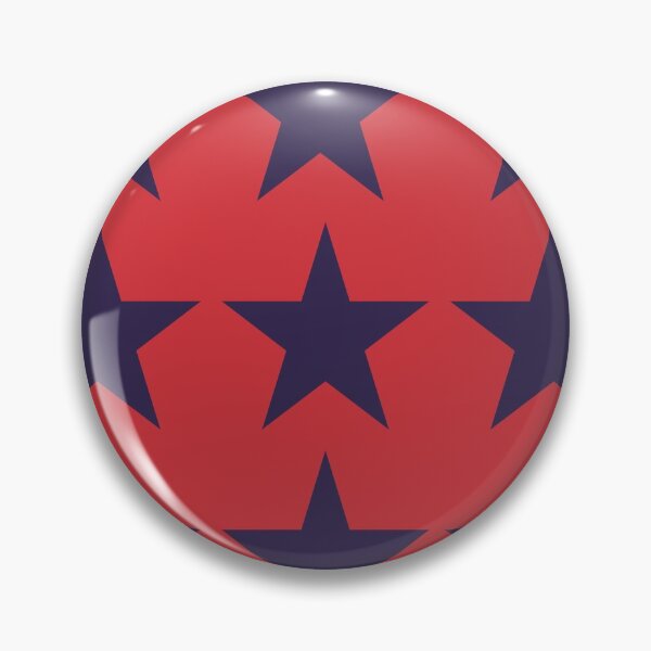 Item preview, Large NAVY BLUE & RED STARS  designed and sold by RachelMacht.