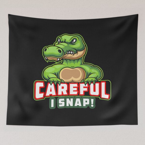 Item preview, Be Careful I Snap Crocodile Alligator Zookeeper Alligator designed and sold by knilelent.