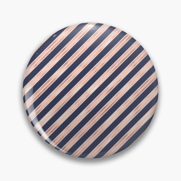 Item preview, Navy Blue And Pink Stripes designed and sold by NekoPrinting.