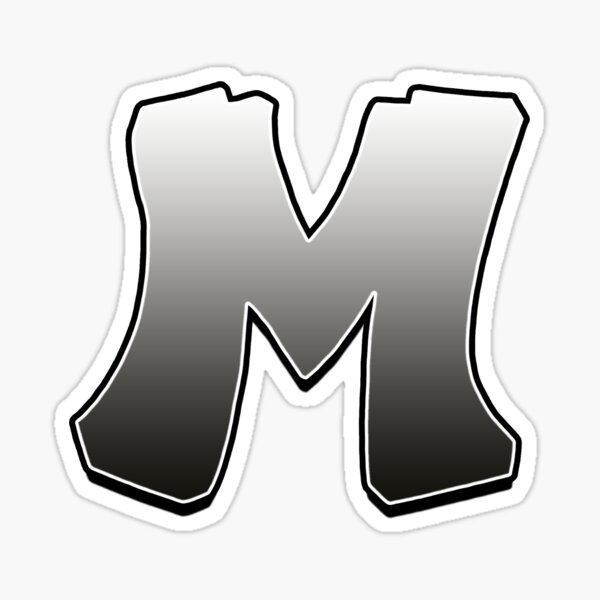 Letter M Sticker