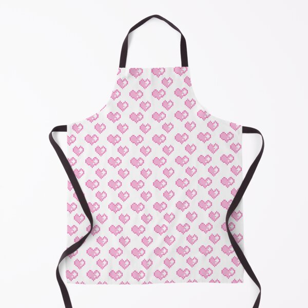 Item preview, Pink Pixel Kawaii Hearts designed and sold by hearted.