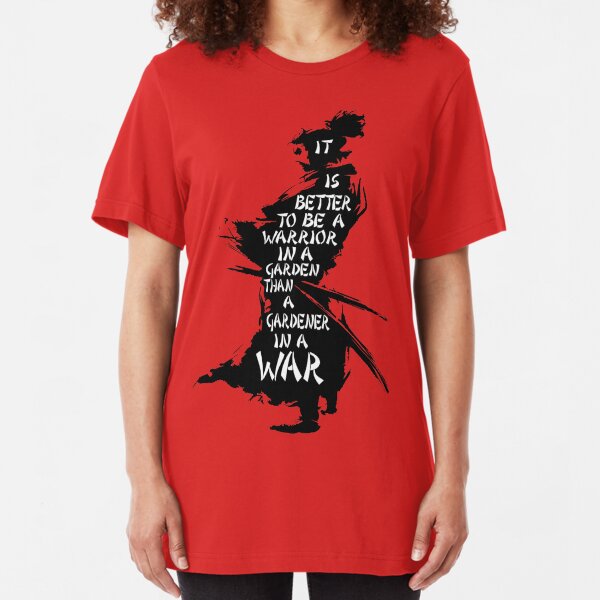 Warrior's Garden Slim Fit T-Shirt