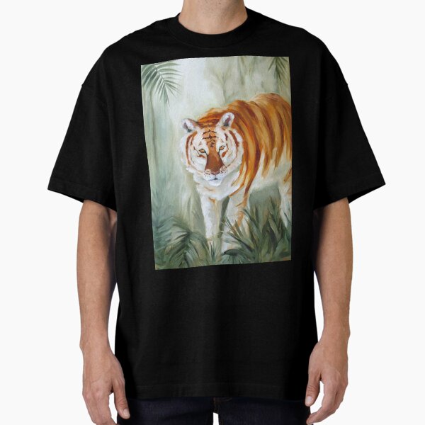 Vista previa del artículo con la obra «Tigre», diseñado y vendido por Kuhtina.