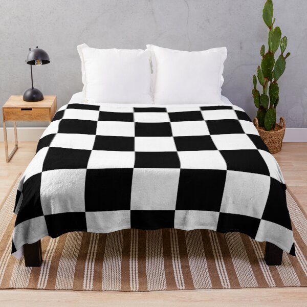 Item preview, Black White Checkered Grid Puzzle Poster designed and sold by resogewa.