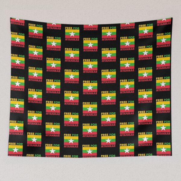Item preview, FREE FOR MYANMAR designed and sold by ContreiDesign.