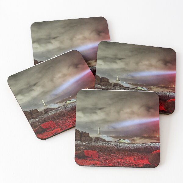 Item preview, Stormy breakwater designed and sold by DaveEssonPhotos.