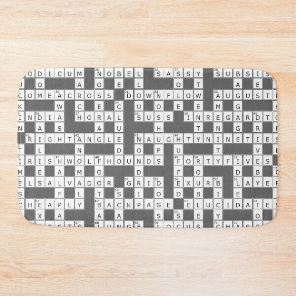 Item preview, Black And White With Words Puzzle Poster designed and sold by resogewa.
