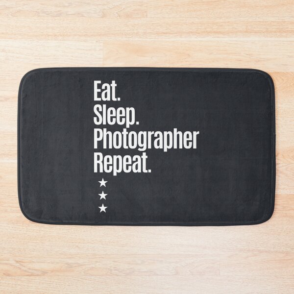 Item preview, Eat Sleep Photographer Repeat designed and sold by cidolopez.