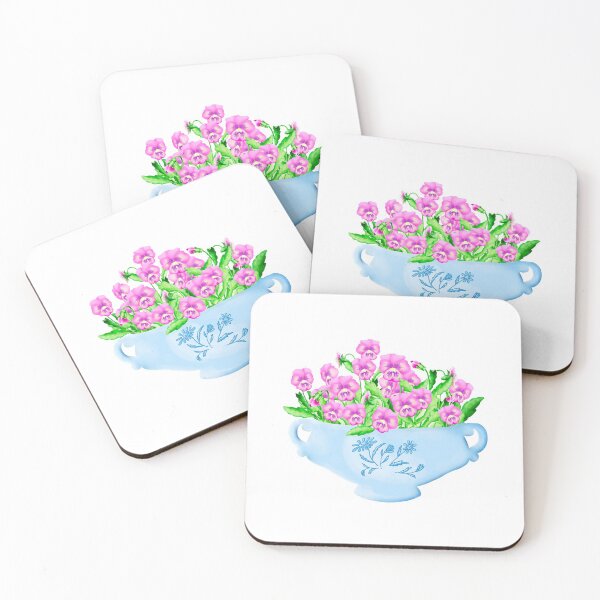 Item preview, Pansies in a bowl designed and sold by Amalus-files.