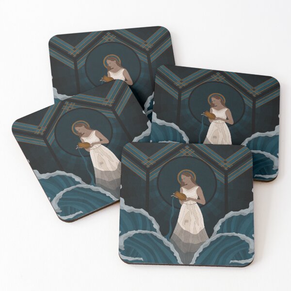 Item preview, Waves (blue) designed and sold by thenameisjoules.