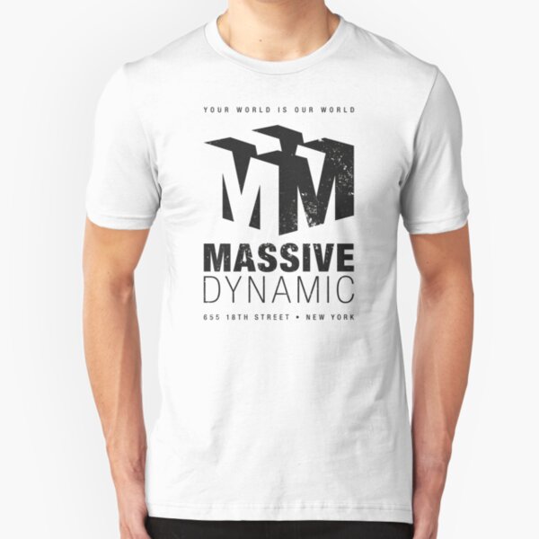 Massive Dynamic (aged look) Slim Fit T-Shirt