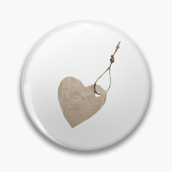 Item preview, Brown kraft paper heart tag designed and sold by hearted.