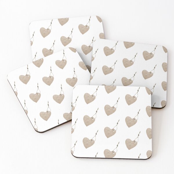 Item preview, Brown kraft paper heart tag designed and sold by hearted.