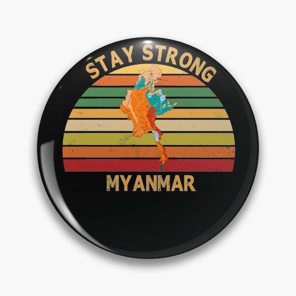 Artikelvorschau, BLEIBEN SIE STARKE MYANMAR entworfen und verkauft von ContreiDesign.