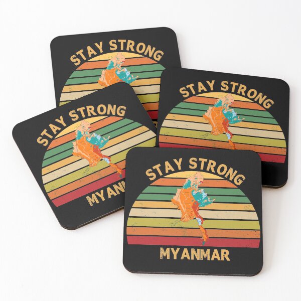 Item preview, STAY STRONG MYANMAR designed and sold by ContreiDesign.