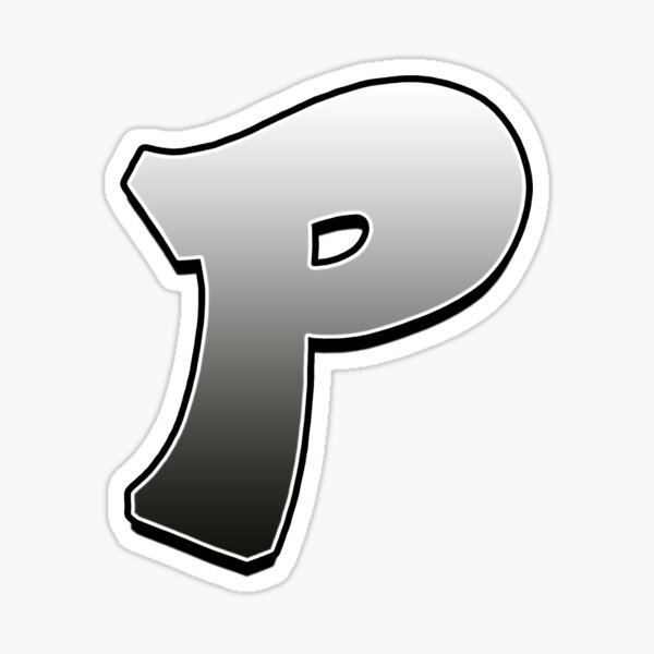 Letter P Sticker